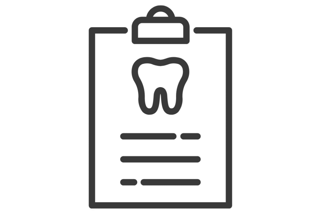 tooth cleaning icon